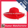 High quality girl's colorful cheap hat beach